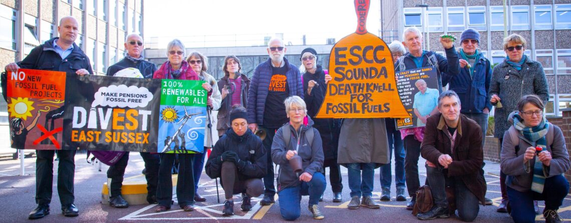 Climate campaigners condemn award to East Sussex Pension Fund