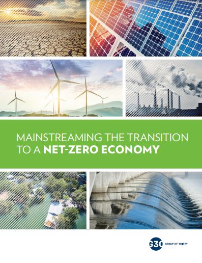 Mainstreaming the Trasition to a Net-Zero Economy